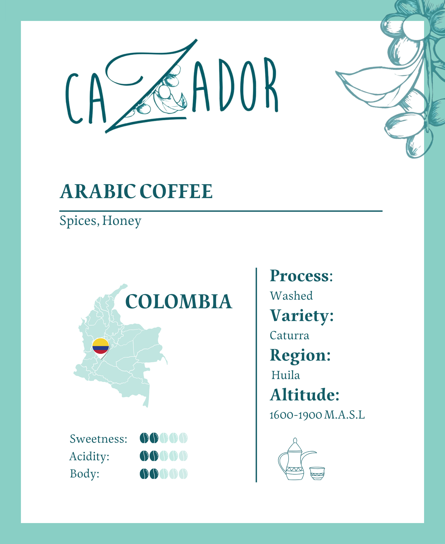 Specialty Arabic Coffee