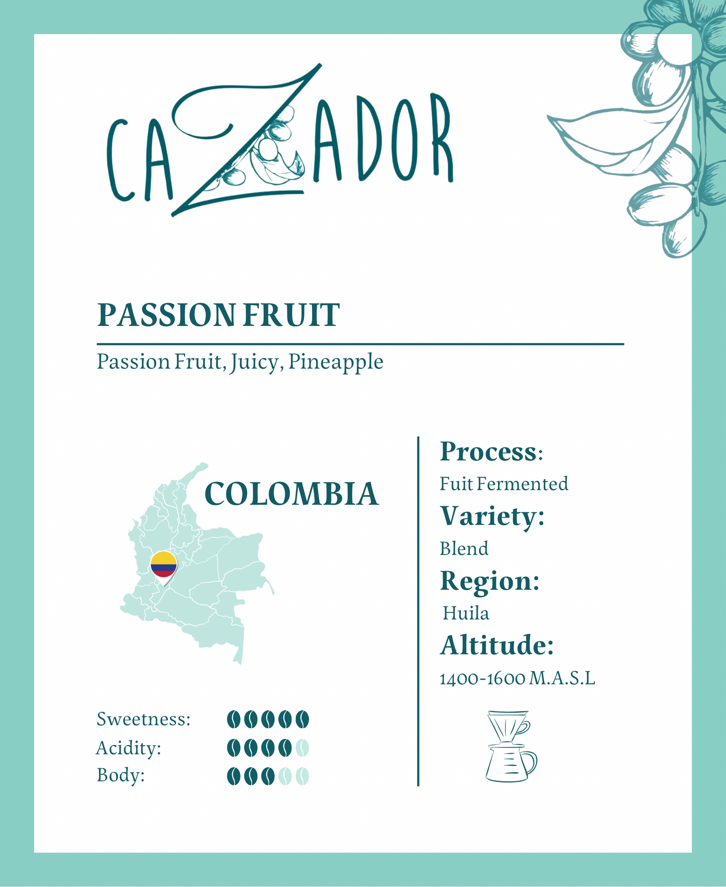 Colombia Passion Fruit